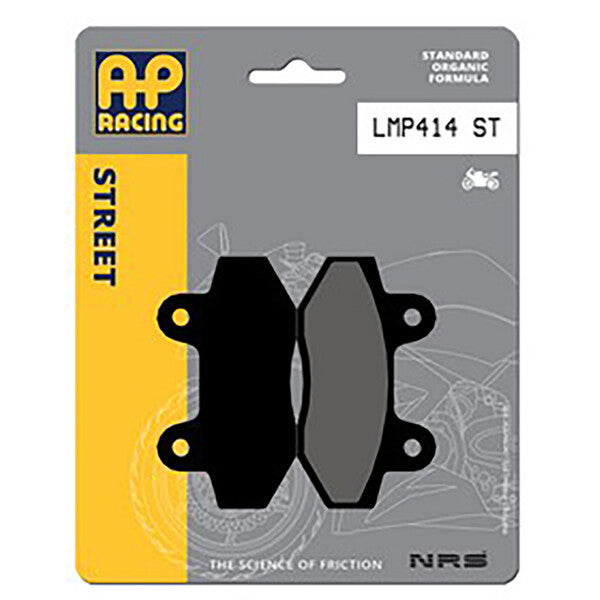 Plaquettes de frein avant AP Racing LMP414ST organique