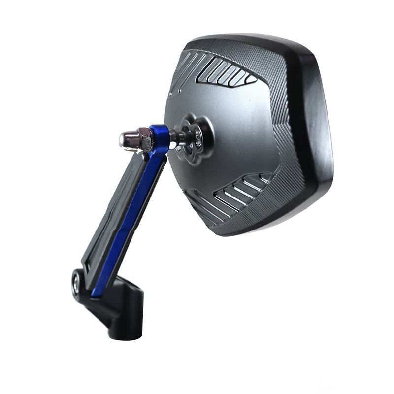 Rétroviseur moto Chaft Dash bleu/noir – La paire – Homologué – Réf. IN1177