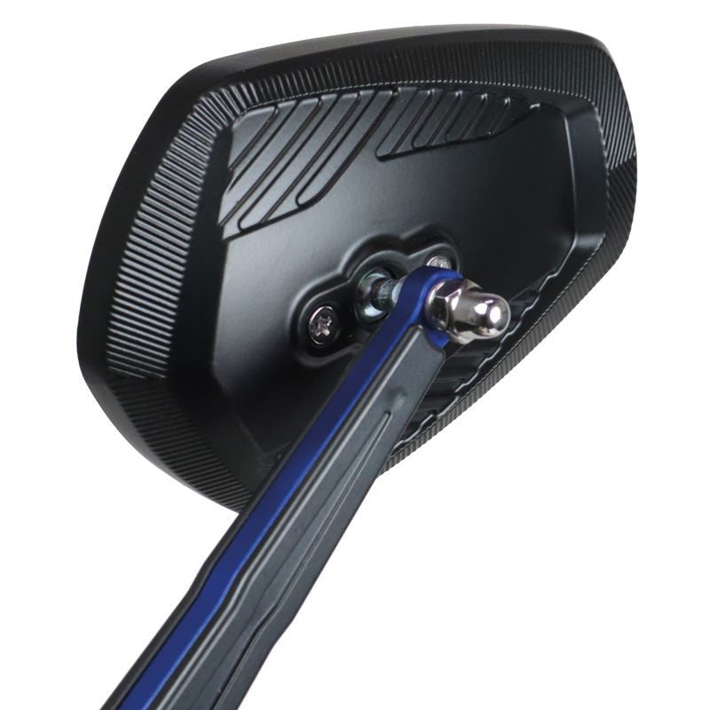 Rétroviseur moto Chaft Dash bleu/noir – La paire – Homologué – Réf. IN1177