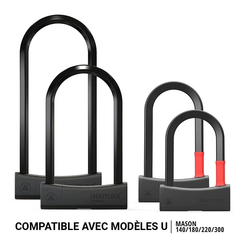 Support antivol U vélo SEATYLOCK MASON cadre
