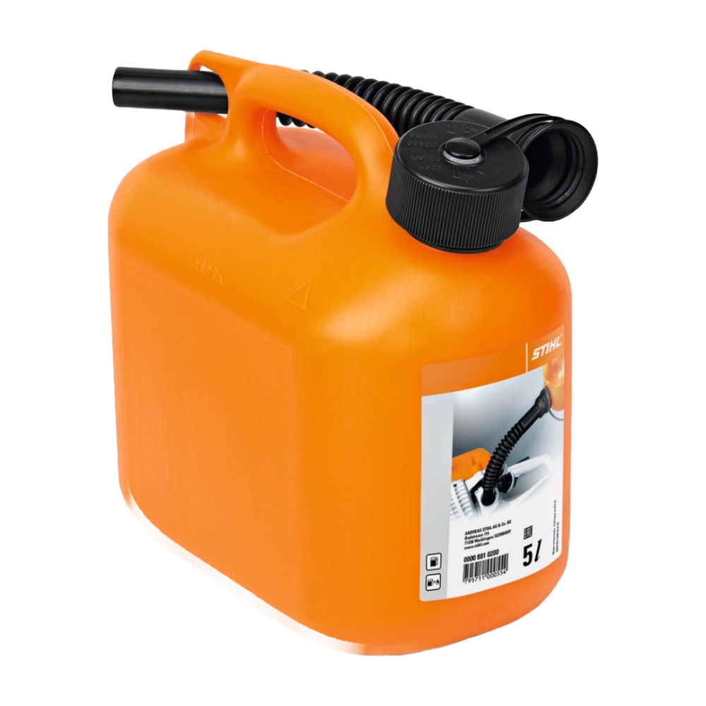 Bidon essence STIHL 5L orange – Homologué ONU – Réf. 0000-881-0200 – Neuf