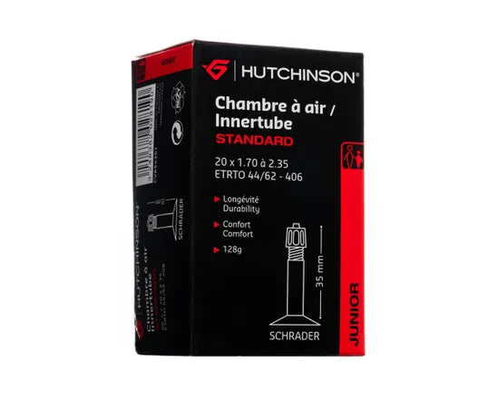 Cámara de aire para bicicleta infantil Hutchinson CV654331-001 20x1.70-2.35 Presta