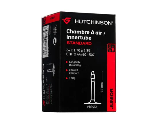 Cámara de aire para bicicleta infantil Hutchinson CV654401-001 24x1.70-2.35 Presta