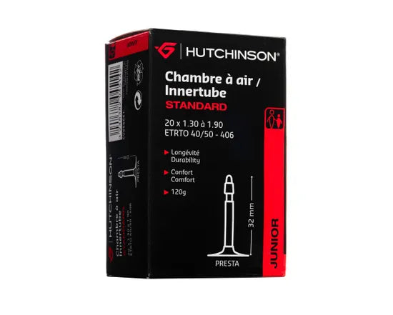 Cámara de aire para bicicleta infantil Hutchinson CV656651-001 20x1.30-1.90 Presta
