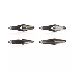 LED turn signals CHAFT HECKER IN220 CE-approved smoked black