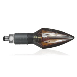 CHAFTCE-approved IN1200 smoked black THUNDER turn signals