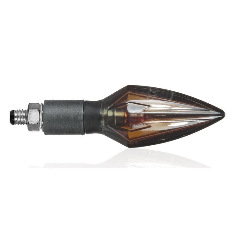Blinker CHAFT THUNDER schwarz getönt, CE-zugelassen IN1200