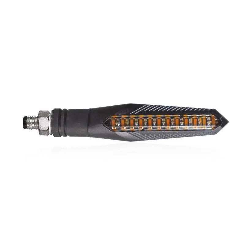 LED sequential turn signalsCHAFT STIFLER universal gray orange IN1143