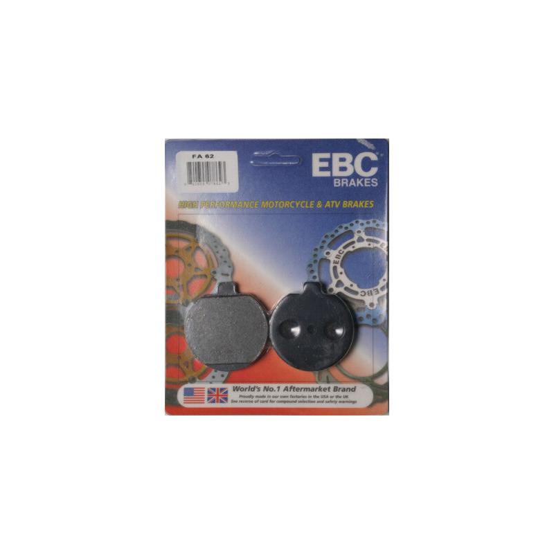 Plaquettes de frein avant EBC FA062 organique EBC-FA062 Kawasaki