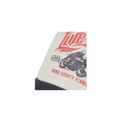 Gorra «Von Dutch Moto GP» negra y blanca, talla única