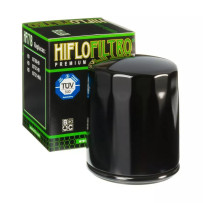 Filtre à huile Hiflofiltro HF171B noir brillant moto