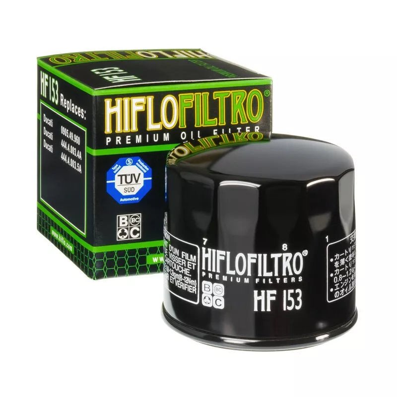 Filtre à huile HIFLOFILTRO HF153 moto Ducati Cagiva – Réf HF153