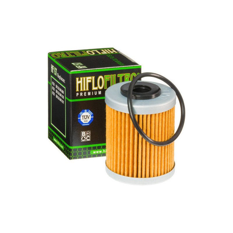 HIFLOFILTRO HF157 motorcycle quad oil filter