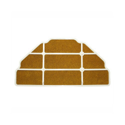 Filtro de aire para motocicleta HIFLOFILTRO HFA2602KawasakiZX-6R Ninja 1998-2002