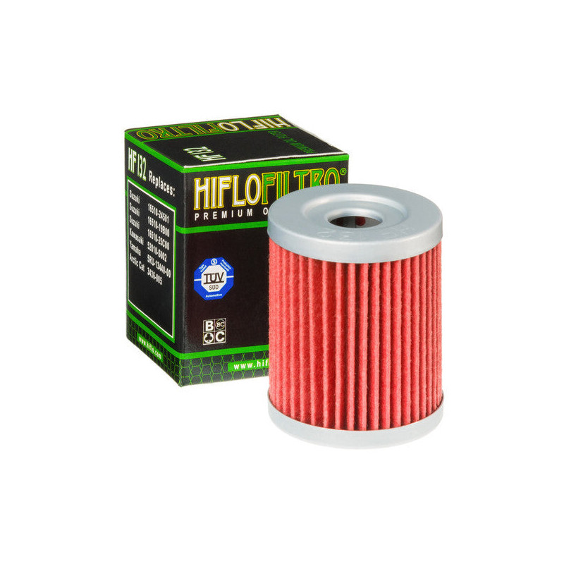 Filtro de aceite HIFLOFILTRO HF132 – Sustituye a los OEMYamaha SuzukiKawasaki