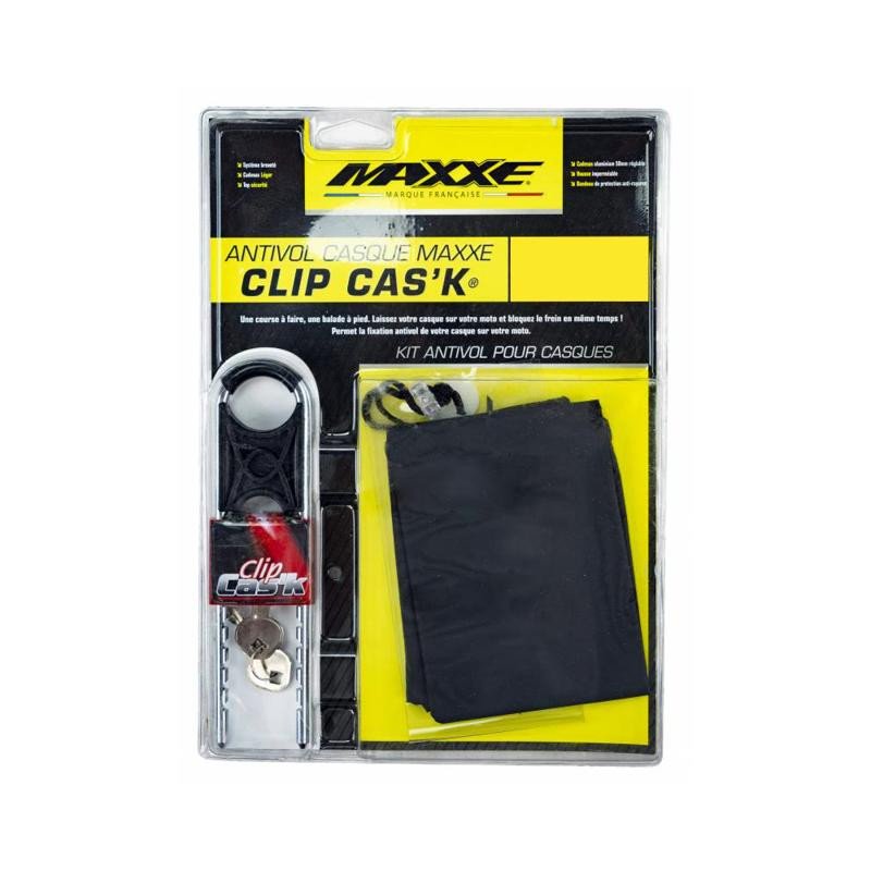MAXXE helmet lock Clip Cas’K MAC01 mini U adjustable aluminum