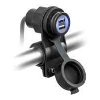 Chargeur double USB MAXXE DP2USB42A 2x2.1A 12V 24V