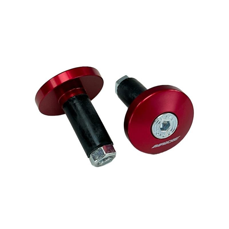 Embouts de guidon MAXXE 12/14 rouge EMBGUID12/14RG