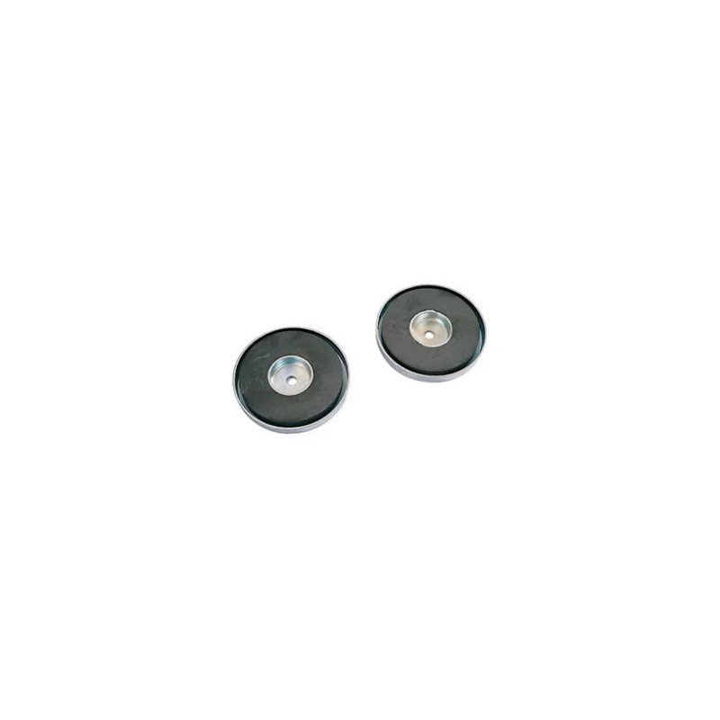 2 x Espárragos magnéticos Ø80 mm Fuerza 34 kg TRIGANO FFK3436BL