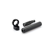 Support central té de fourche Puig 3756N fixation téléphone mobile noir