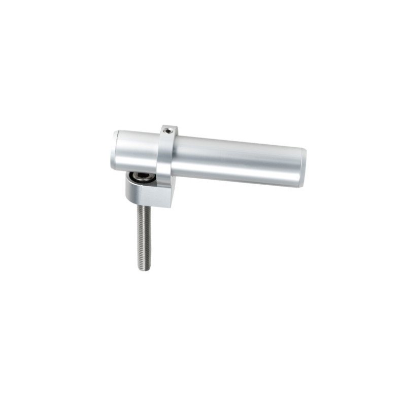 Soporte central para manillar Puig 3570P plateado para atornillar