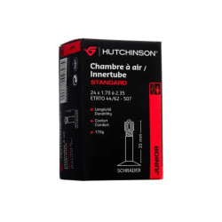 Chambre à air vélo enfant Hutchinson CV654351-001 24x1.70-2.35 Schrader