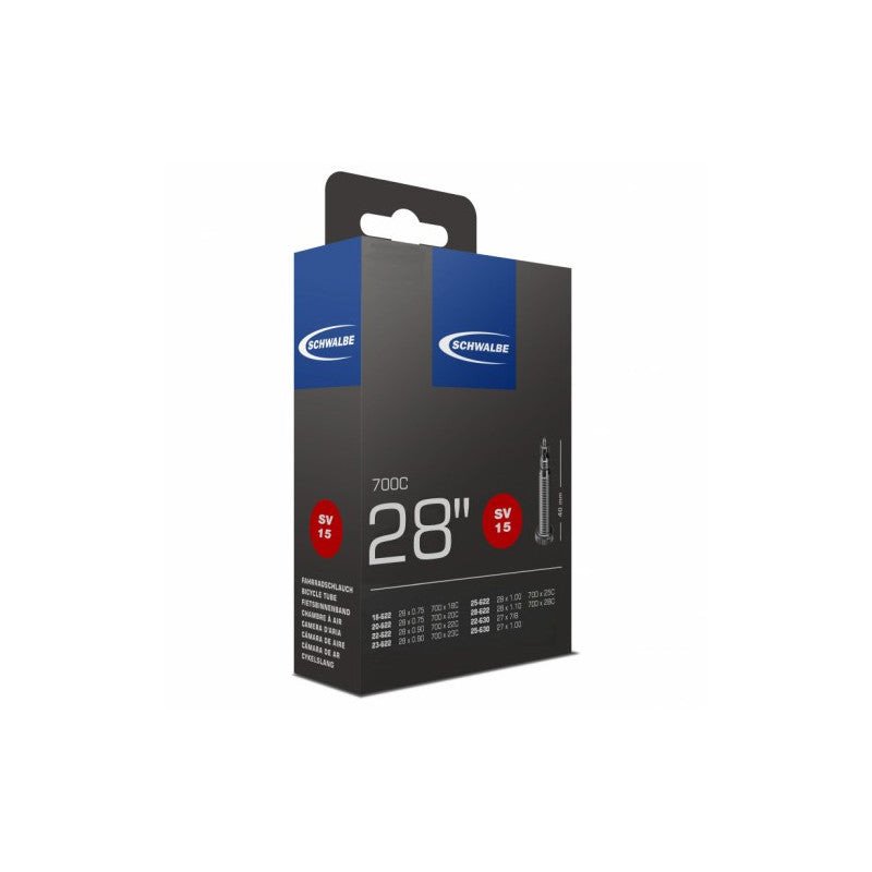 Chambre à air Schwalbe SV15 10427343 700x18-28C Presta 40mm