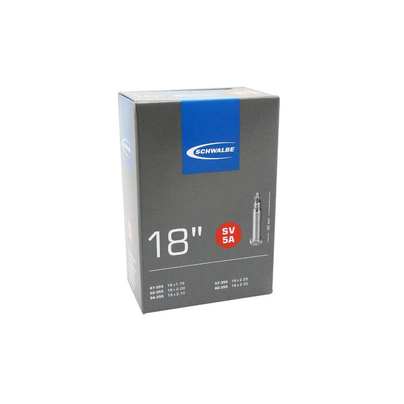 Chambre à air Schwalbe SV5A 450x55A 18\" Presta 40mm