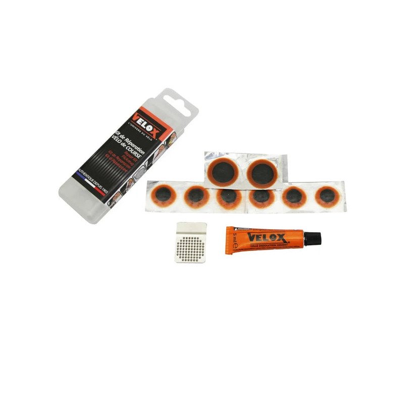 VELOX Road Repair Kit Inner Tube 29588 8 Patches