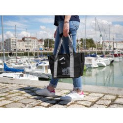 Cesta para bicicleta negra 11201027HAPO G, fijación MTS3 MTS4 manillar
