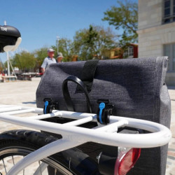 BolsaarrièreHAPO-G, 14 l, gris, mochila, 30 x 40 x 12 cm