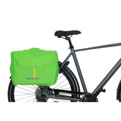 Bolsa para bicicleta Basil B-Safe Nordlicht 692719 17L verde oliva
