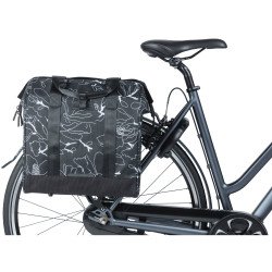 arrièrecycle bag Basil Grand Flower Shopper 23L black