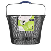 Cesta delantera para bicicletaDurcao 801533 metal gris 12 l manillar