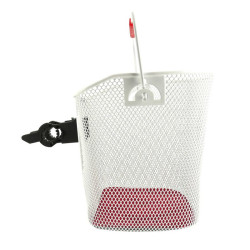 Panier avant vélo HAPO G 11202190 acier blanc MTS3 19L