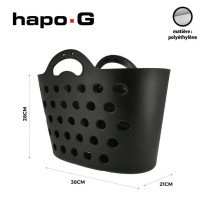 arrière bike basketHAPO G11202232 Trendy One 13.5L black