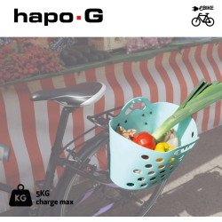 arrière-Fahrradkorb „HAPO-G“ Trendy One 13,5 l himmelblau