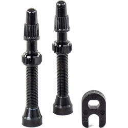 Hutchinson bicycle tubeless valves 44mm HUT716380 pack 2