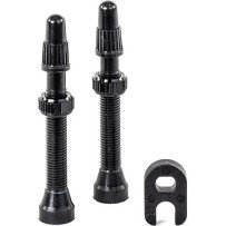 Schlauchlose Ventile Fahrrad Hutchinson 44mm HUT716380 Pack 2