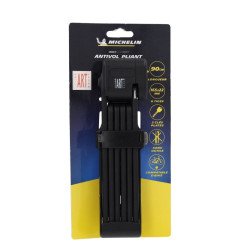 Antivol pliable vélo MICHELIN 801109 ART2 90cm