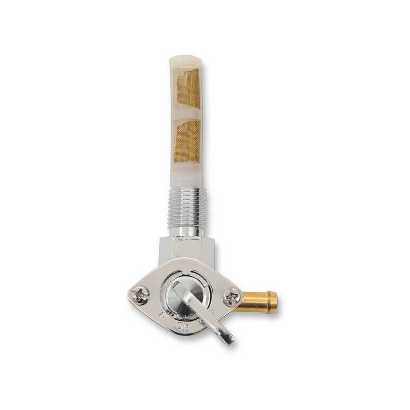 Grifo de gasolina 1/4 NPT 0705-0201 Drag Specialties Cromado