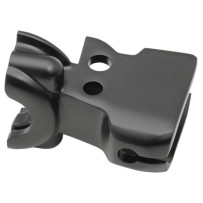 Soporte maneta embrague 0615-0270 Negro Harley Softail FLH