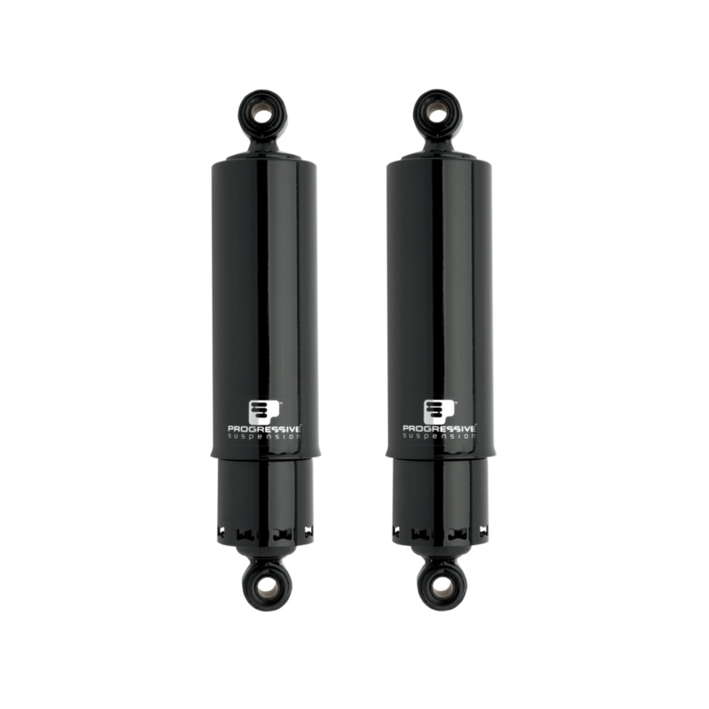 Amortisseurs 412-4046B 12\" Heavy Duty Harley Dyna 1991-2017 Noir