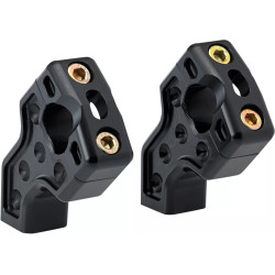 Joker Machine03-866B Dual 50 8mm Black 1" Handlebar Risers
