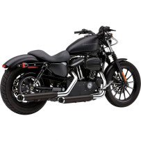 Schalldämpfer 6030RBCobraSlip-On Schwarz Harley Sportster 2004-2013