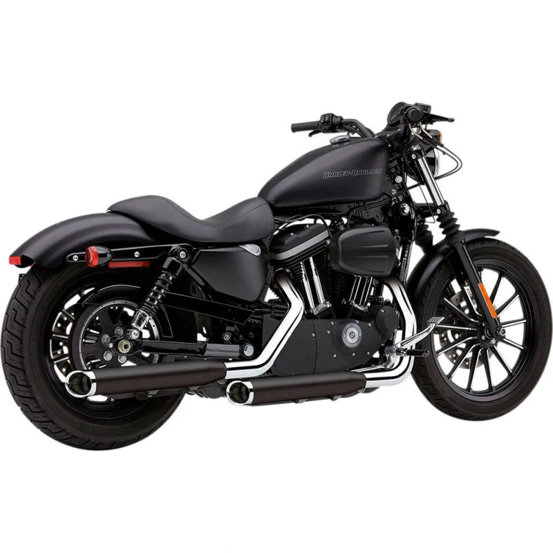 Schalldämpfer 6030RBCobraSlip-On Schwarz Harley Sportster 2004-2013