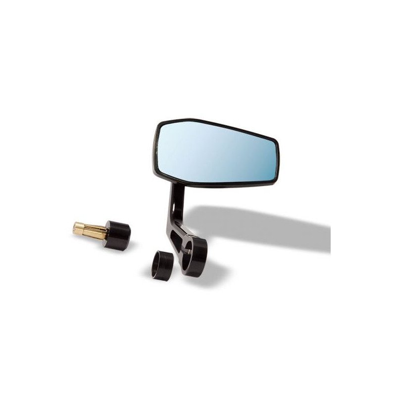 Retrovisor 132SE01SW LSL Gonia Extremo del manillar negro 22.2mm