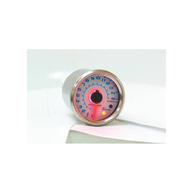 Compte-Tours BA481B16 KOSO D48 GP 15000 RPM Chrome