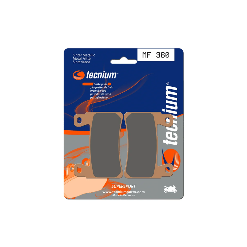 Plaquettes Frein Avant TECNIUM MF360 Métal Fritté Harley