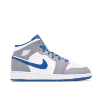 Air Jordan 1 Mid GS DQ8423-014 Gris Cemento 38